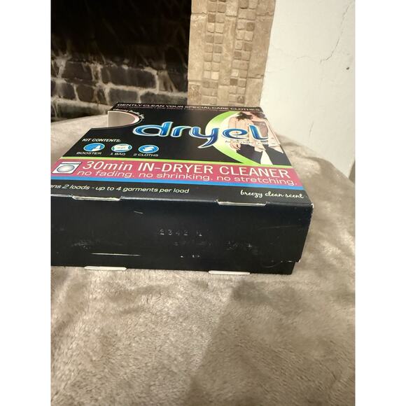 Dryel 30 min In-Dryer Cleaner Booster 2 Loads Kit New Sealed - Picture 6 of 6